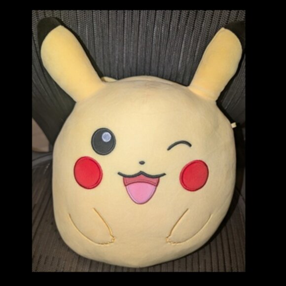 WINKING PIKACHU 14" Pokémon Character Original Squishmallow - Picture 1 of 4